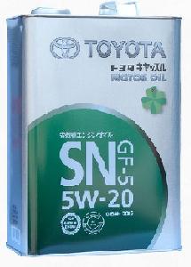 5W-20 SN/GF-5 4 литра
