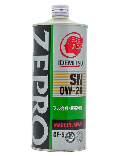 ZEPRO ECO MEDALIST 0W-20 SN/GF-5 1 литр