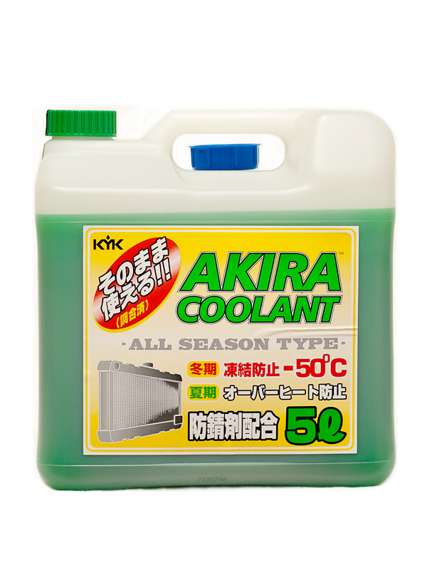 AKIRA COOLANT ALL SEASON -50ºC 5 литров